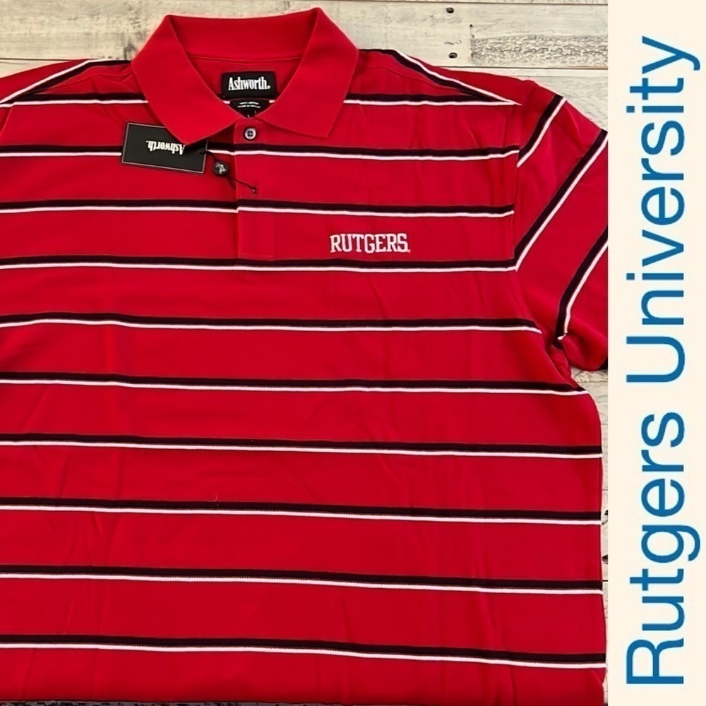 Rutgers State University of New Jersey College Sports Team Polo Golf‎ Shirt